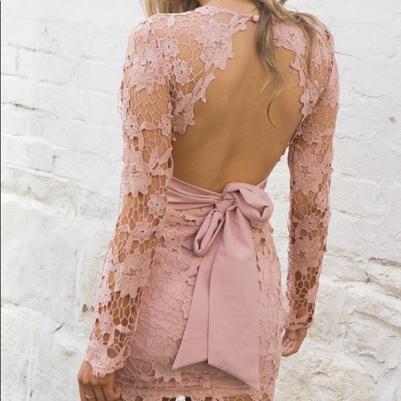 revolve Dresses & Skirts - Blossom Embers Dress in Dusty Pink